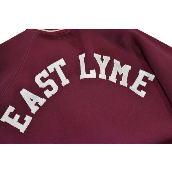 画像5: 60's〜【ビンテージ】【USA製】【チャンピオン】【Champion】【トラックジャケット】【EAST LYME】【VIKINGS】【エンジ】【サイズL】