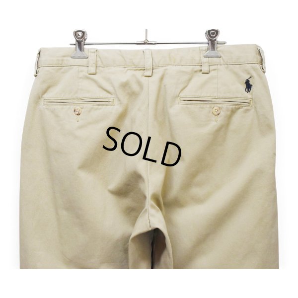 画像5: 90's~【ポロラルフローレン】【Polo by Ralph Lauren】Preston Pant【プレストンパンツ】ノータック【タンカラー】【34×32】