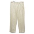 画像1: 90's~【ポロラルフローレン】【Polo by Ralph Lauren】Preston Pant【プレストンパンツ】ノータック【タンカラー】【34×32】 (1)