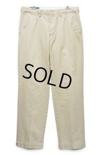 90's~【ポロラルフローレン】【Polo by Ralph Lauren】Preston Pant【プレストンパンツ】ノータック【タンカラー】【34×32】