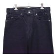 画像3: 【90's】【ビンテージ】【USA製】【Levi's】【リーバイス５５０】【550】黒【ブラックデニムパンツ】【33×30】<br> (3)