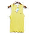 画像1: 【デッドストック】【90's】ビンテージ【USA製】アディダス【adidas】【イエロー】黄色【リブタンクトップ】】【M】<br> (1)