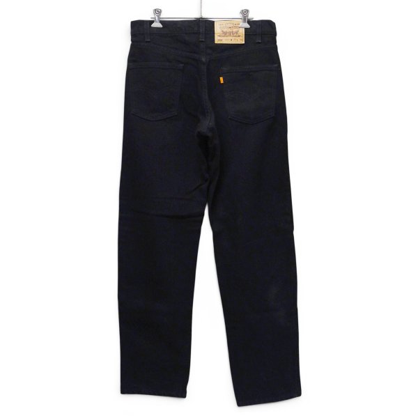 画像4: 【90's】【ビンテージ】【USA製】【Levi's】【リーバイス５５０】【550】黒【ブラックデニムパンツ】【33×30】 