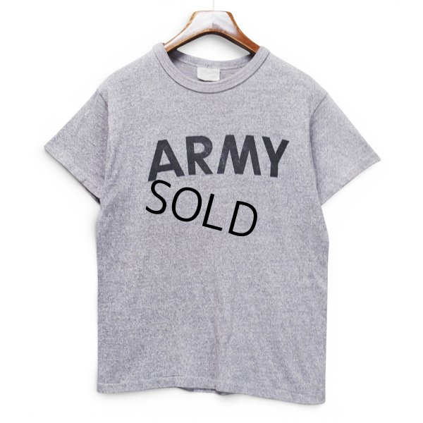 画像1: 【00's】【Champion】【チャンピオン】【ARMY】霜降りグレー【Tシャツ】【M】 