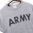 画像4: 【00's】【Champion】【チャンピオン】【ARMY】霜降りグレー【Tシャツ】【M】<br> (4)