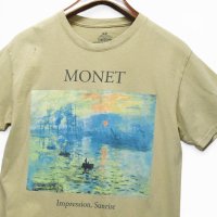【MONET】【モネ】【印象・日の出】Impression, Sunrise【アート系】【Tシャツ】【M】 