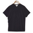 画像1: 【90's】ビンテージ【USA製】【ジェイクルー】【J.CREW】無地【VネックTシャツ】【ブラック】【S】<br> (1)