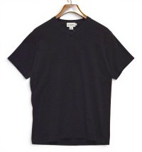 【90's】ビンテージ【USA製】【ジェイクルー】【J.CREW】無地【VネックTシャツ】【ブラック】【S】 