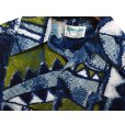 画像3: 【70's】ビンテージ【USA製】【コナカイ】【Kona Kai】【ジャンセン】【Jantzen】【青系総柄】ハワイアンシャツ【アロハシャツ】【L】<br> (3)