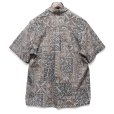 画像4: 90's ビンテージ【USA製】【RJC】アロハシャツ【プルオーバーハワイアンシャツ】総柄シャツ【サイズXL】<br> (4)