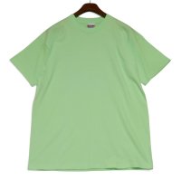 ビンテージ【90's】【USA製】【BAYSIDE】ベイサイド【黄緑無地】無地Tシャツ【Tシャツ】【サイズXL】