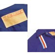 画像2: 【80's】【USA製】ビンテージ【Work Wear Corporation】【紺地×赤白水色ストライプ】【半袖ワークシャツ】【サイズS】 (2)