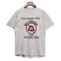 【90's】【ビンテージ】【USA製】【JERZEES】ジャージーズ【ライトグレー】【BELL BUSTERS】【企業Tシャツ】【L】 