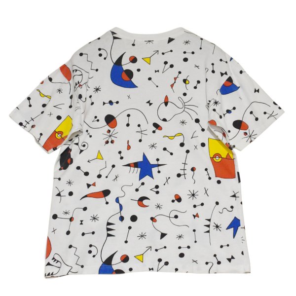 画像4: 【90's】【USA製】ビンテージ【GOUDA】【ジョアン・ミロ】【アートTシャツ】総柄Tシャツ【Lサイズ程度】