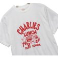 画像1: 【ほぼ未使用】【80's】【USA製】ビンテージ【Sportswear II】【CHARLIE'S LUNCH】【PORT NEWARK】【キッチンカー】シングルステッチ【Tシャツ】【サイズXL】 (1)