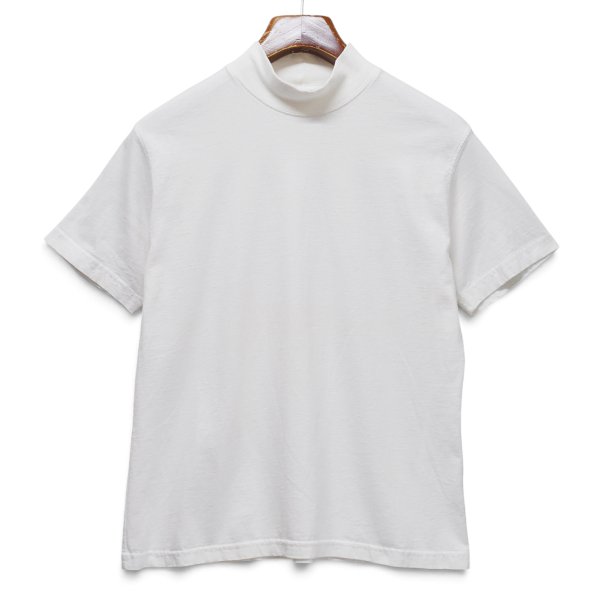 画像1: 【USA製】ビンテージ【ST. JOHN'S BAY】【セントジョンズベイ】【無地】【モックネック】【Tシャツ】【サイズL】 