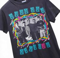 【90's】【ビンテージ】【USA製】【ヘインズ】【Hanes】【NEW KIDS ON THE BLOCK】【ニュー・キッズ・オン・ザ・ブロック】【ツアーTシャツ】シングルステッチ【サイズM】