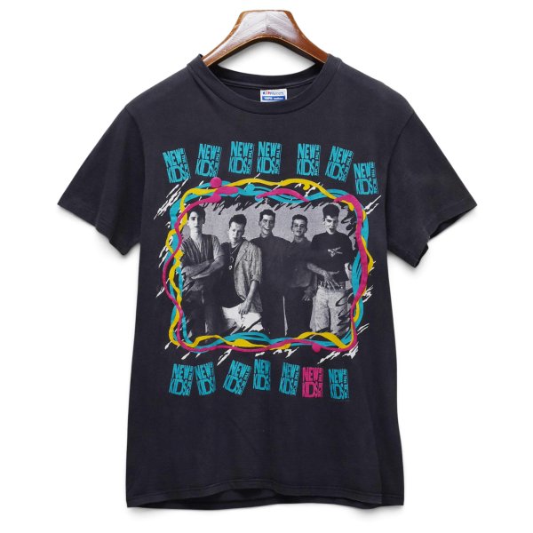 画像3: 【90's】【ビンテージ】【USA製】【ヘインズ】【Hanes】【NEW KIDS ON THE BLOCK】【ニュー・キッズ・オン・ザ・ブロック】【ツアーTシャツ】シングルステッチ【サイズM】