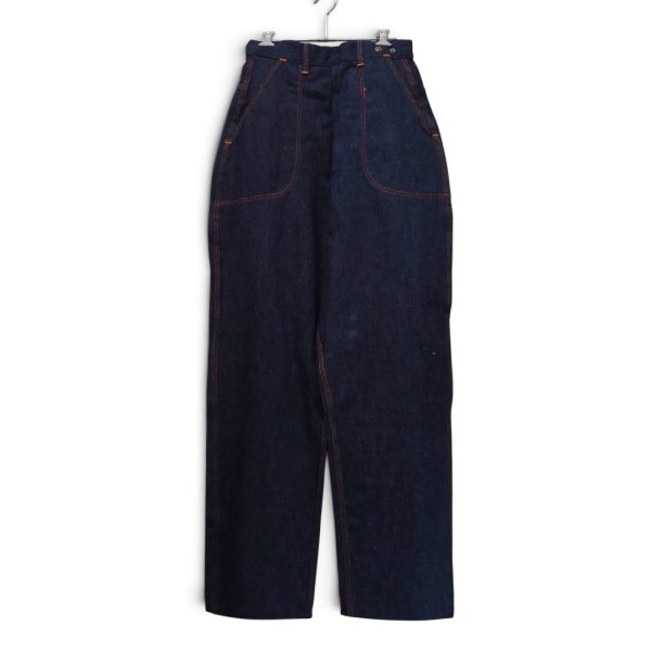 画像2: 【デッドストック】【50's】【Palm-ettes】【デニムランチパンツ】【TALONジッパー】【W26】【ビンテージ】 レディース古着 
