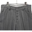 画像3: 【70's】ビンテージ【Levi's】【リーバイス】【STA-PREST】【スタプレ】【グレー】【ストライプ】【スラックス】ブーツカット【フレアパンツ】【W33程度】<br> (3)