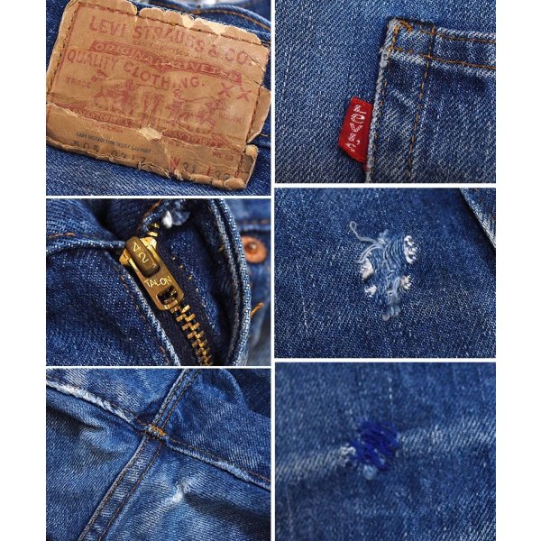 画像3: 【70's】ビンテージ【USA製】【リーバイス】【Levi's】【505】６６後期【デニムパンツ】ブルーデニム【W31 L32】 