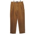 画像2: 【90's】【メキシコ製】【ラルフローレン】【Polo Ralph Lauren】HAMMOND PANT【ハモンドパンツ】【2タック】【チノパンツ】【ブラウン】コットンパンツ【34×34】 (2)