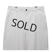 【90's】ビンテージ【エディーバウアー】【Eddie Bauer】【EBTEK】【コットンパンツ】【ベージュ】【34×30】