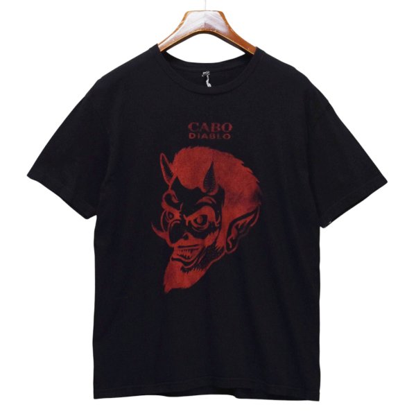 画像2: 【Next Level】ビンテージ【CABO DIABLO】【悪魔】【プリント】【Tシャツ】【サイズL】