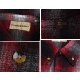 画像2: 【HOBBS CREEK】ボブスクリーク【赤×黒×グレーシャドーチェック】オンブレシャツ【ボタンダウン】【長袖シャツ】【XL】<br> (2)