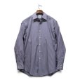 画像1: 【USA製】ビンテージ【ブルックスブラザーズ】【Brooks Brothers】【白×紫×紺ストライプ】【長袖シャツ】【16-34】<br> (1)