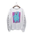 画像2: 【Trover Saves the Universe】トローバー セイブズ ザ ユニバース【Justin Roiland】【Glorkon】【モンスター】【白】ロンT【長袖Tシャツ】両袖プリント【XL】<br> (2)