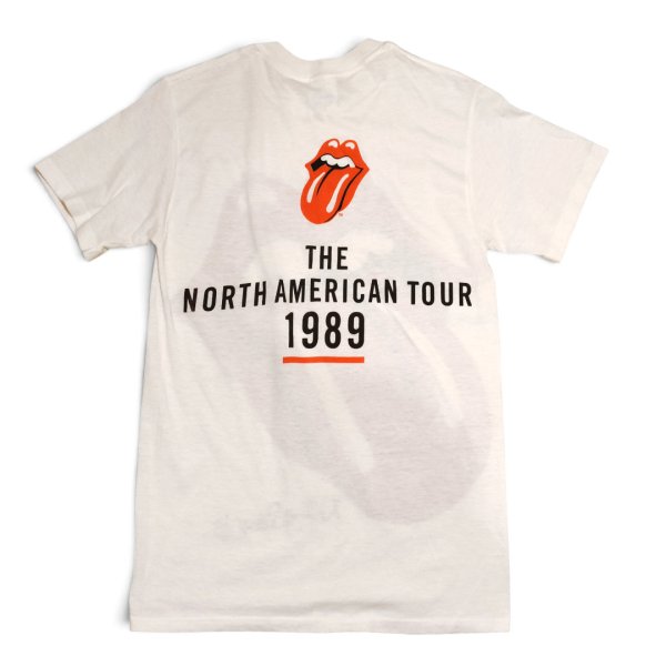 画像5:  【80's】【ビンテージ】【USA製】【ローリング・ストーンズ】【The Rolling Stones】【Tシャツ】【NORTH AMERICAN TOUR 1989】【M】