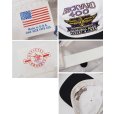 画像2: 【90’s】【USA製】ビンテージ【BRICKYARD 400】【レーシングキャップ】【白×黒】【刺繍】BBキャップ【フリーサイズ】 (2)