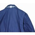 画像5: 90's ビンテージ【ラルフローレン】【Ralph Lauren】【襟裏チェック柄】【ジップアップ】コットンサテン【コットンブルゾン】【紺】【サイズL】 (5)
