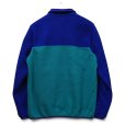 画像4: 【パタゴニア】【patagonia】【シンチラ】【スナップT】【フリースジャケット】【青×エメラルド】【サイズL】<br> (4)