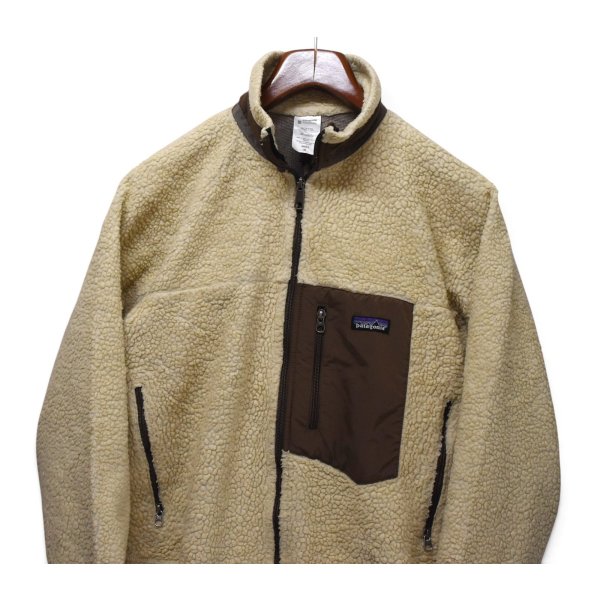 画像3: 【パタゴニア】【patagonia】【レトロX】クラシックレトロ【フリースジャケット】【ベージュ×茶】【M】 