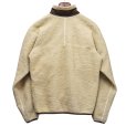 画像4: 【パタゴニア】【patagonia】【レトロX】クラシックレトロ【フリースジャケット】【ベージュ×茶】【M】<br> (4)