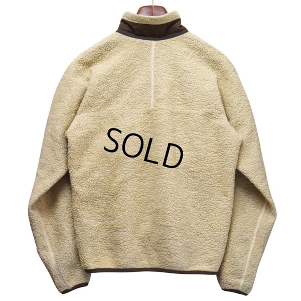 画像4: 【パタゴニア】【patagonia】【レトロX】クラシックレトロ【フリースジャケット】【ベージュ×茶】【M】 