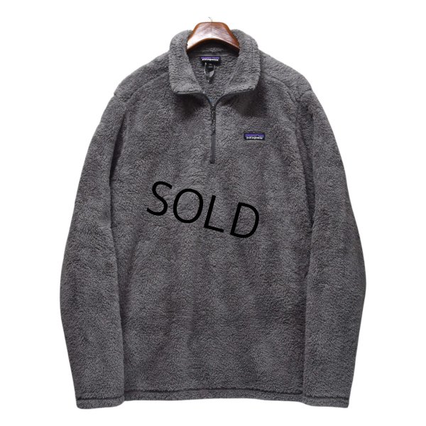 画像1: 【程度良好】【パタゴニア】【patagonia】【ロス・ガトス】【1/4ジップ】【フリースプルオーバー】【グレー】【サイズXXL】 