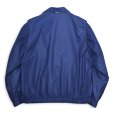 画像3: 90's ビンテージ【ラルフローレン】【Ralph Lauren】【襟裏チェック柄】【ジップアップ】コットンサテン【コットンブルゾン】【紺】【サイズL】 (3)