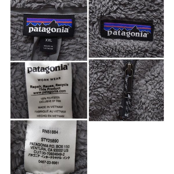 画像2: 【程度良好】【パタゴニア】【patagonia】【ロス・ガトス】【1/4ジップ】【フリースプルオーバー】【グレー】【サイズXXL】 