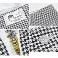 画像2: 程度良好【USA製】ビンテージ【BEST】【白×黒】【ハウンドトゥース柄】【千鳥格子】【ポリコットンパンツ】【W33】 (2)