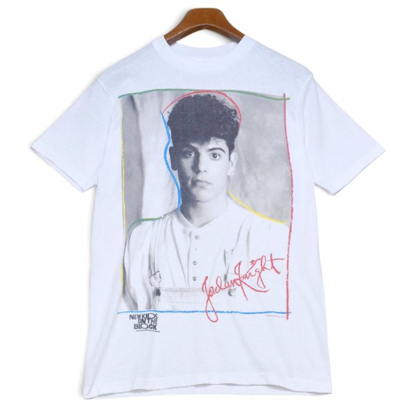 画像3: 【90’s】【ビンテージ】【USA製】【Hanes】ヘインズ【NEW KIDS ON THE BLOCK】【Jordan Knight】バンドTシャツ【フォトプリント】シングルステッチ【Tシャツ】【サイズM】