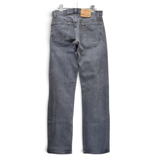 画像5: ビンテージ【80’s】【USA製】【リーバイス】【Levi’s】【501】【先染めブラック】【デニムパンツ】ブラックデニム【W31】 