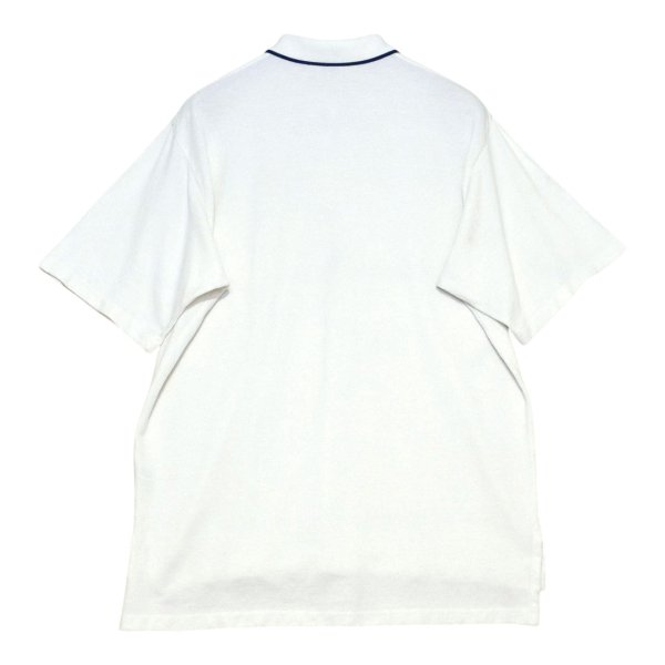 画像3: 【90’s】ビンテージ【ラルフローレン】【Ralph Lauren】【白×紺】【胸ポケット】【ポニーマーク】【半袖ポロシャツ】【サイズL】