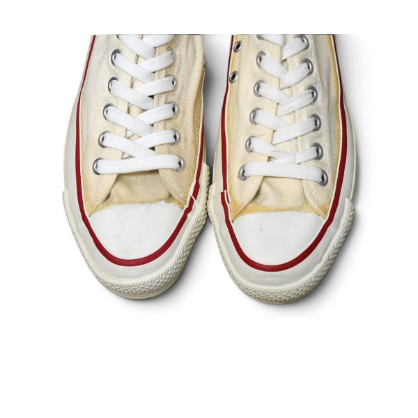 画像6: 程度良好!!【80’s】【ビンテージ】【USA製】【コンバース】【Converse】【オールスター】【チャックテイラー】サイド当て布付き【サイドステッチ】【白】【US6】約24.5cm 