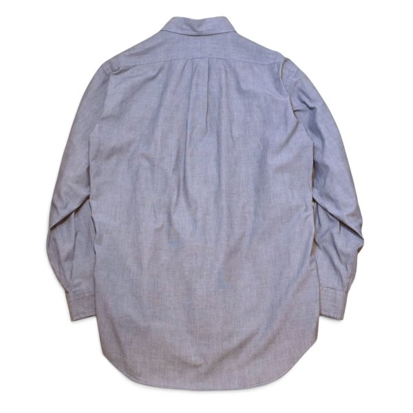 画像3: 【90’s】【ビンテージ】【ラルフローレン】【Ralph Lauren】【CLASSIC FIT】シャンブレー【ボタンダウンシャツ】【グレー】【サイズM】 