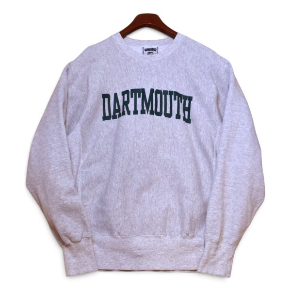 画像1: 程度良好!!【90’s】【ビンテージ】【USA製】【リー】【Lee】【DARTMOUTH】ダートマス大学【カレッジ】【スウェット】リバースウィーブ【グレー】【サイズL】 