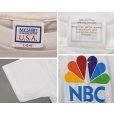 画像2: 【ほぼ未使用】【90’s】【ビンテージ】【USA製】【MY SHIRT】【NBC】【ロゴプリント】染み込みプリント【Tシャツ】企業ロゴ【白】【サイズL】<br> (2)