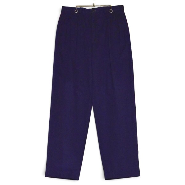画像1: ビンテージ【ラルフローレン】【Ralph Lauren】【POLO GOLF】ポロゴルフ【紺】【2タック】【コットンパンツ】【33×32】